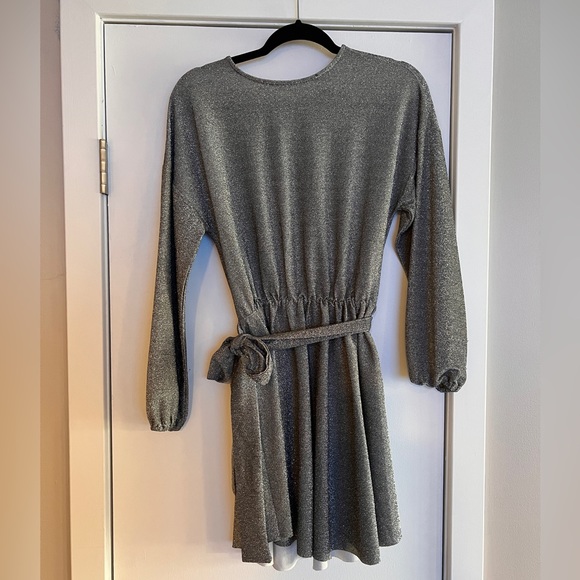 Gray Sparkle Dress - Picture 1 of 2